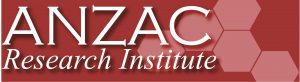 ANZAC Research Institute logo and website link