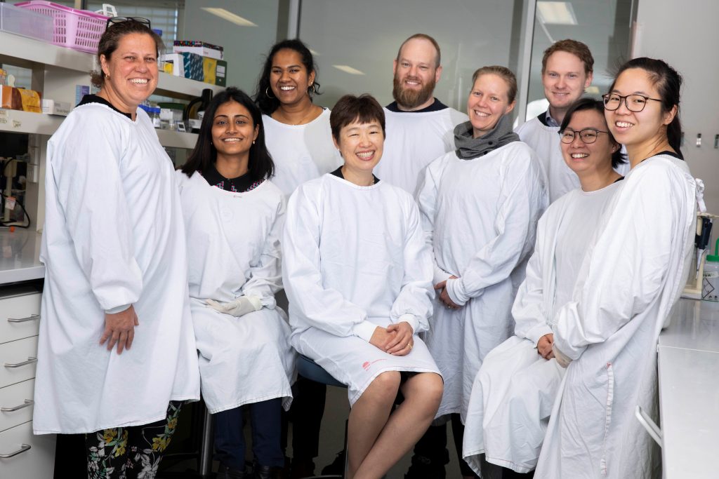 Carolyn Sue and her team at the Kolling Institute