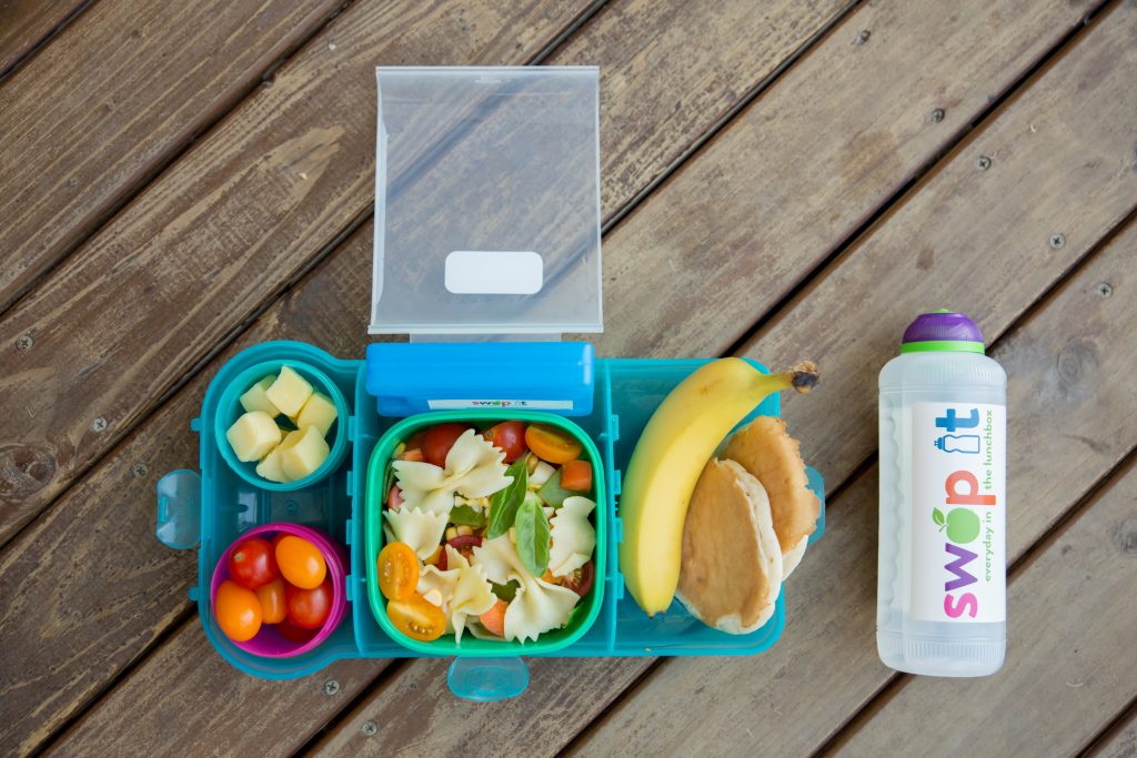 SWAP-IT provides easy-to-access expert advice to create more nutritious school lunches. Image supplied.