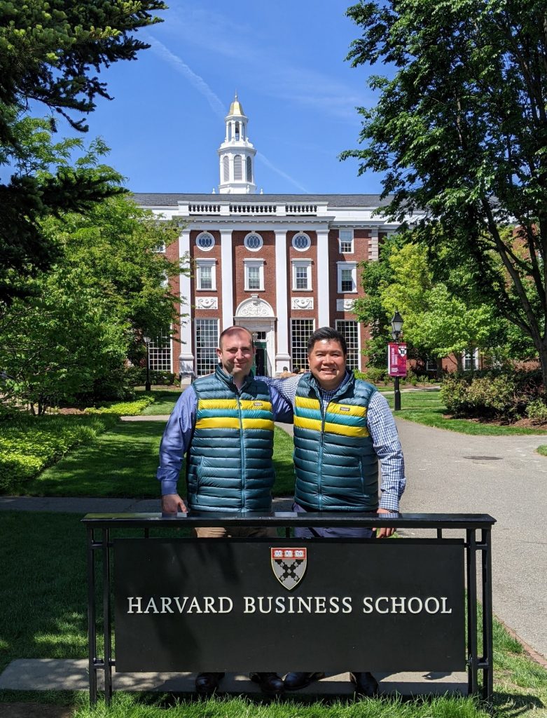 Dr Martin Jensen & Mr Nicky Agahari (Co-Founder Australis Scientific & Harvard Health Tech Fellow Class of 2022)