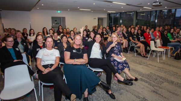 The Franklin Women Community at our In Conversation event with Prof Caroline Ford at the Australian Museum